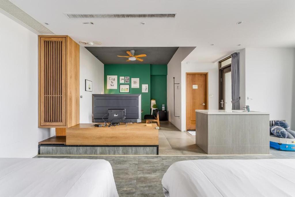 Wandao Bed & Breakfast Donggang Exterior foto